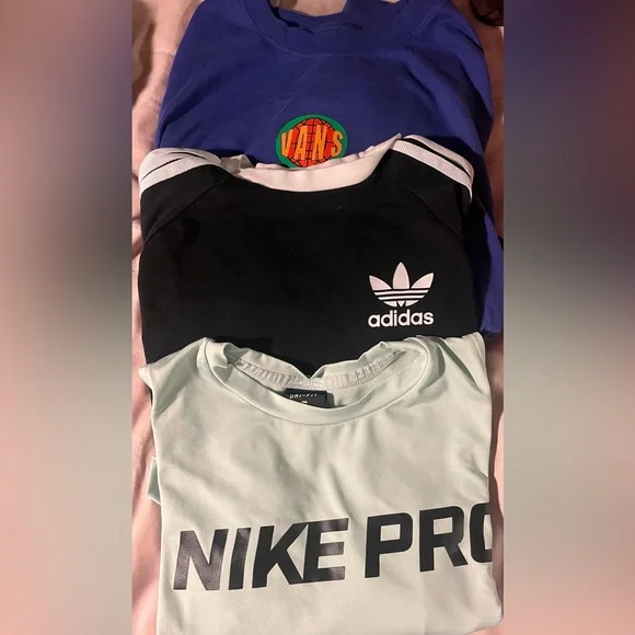 Nike | Tops | Tops Bundle Set Adidas Nike And Vans | Poshmark display picture 1